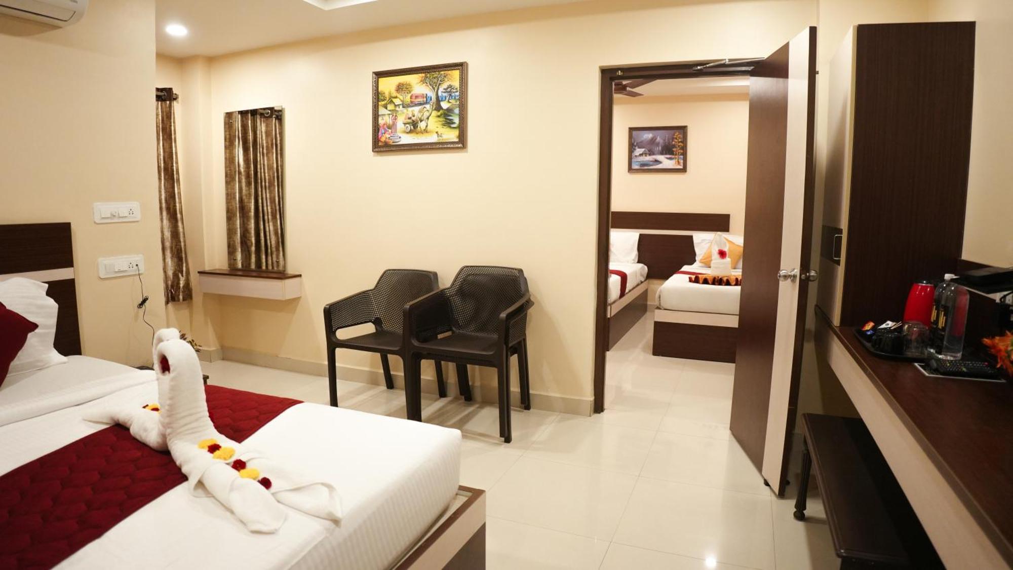Hotel Mountview Comforts Tirupati Bagian luar foto